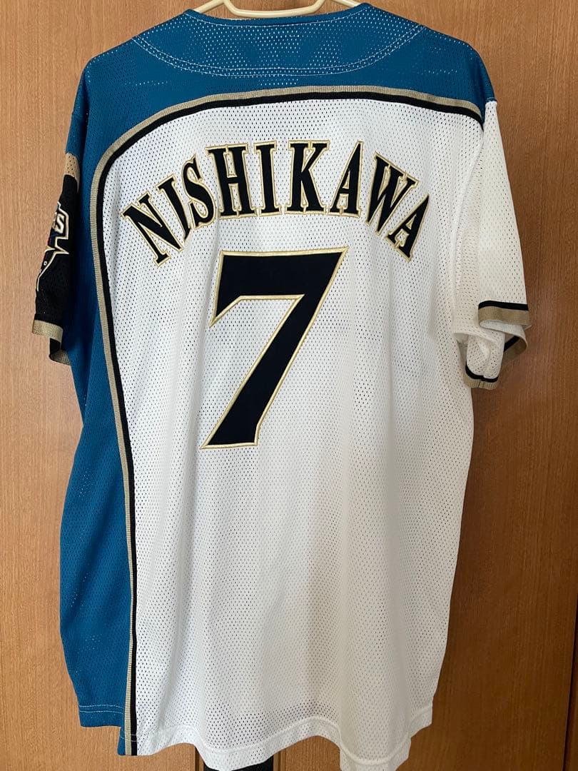 復帰記念！　西川遥輝　北海道日本ハムファイターズ　ユニフォーム　Ｍサイズ