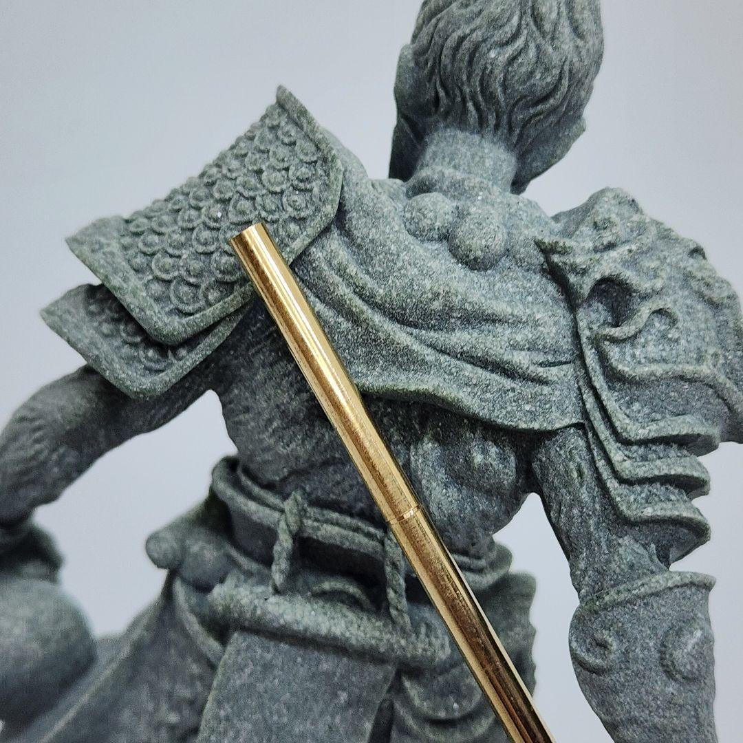 【圧倒的存在感！】武神風フィギュア／石像風／装飾・インテリアに最適