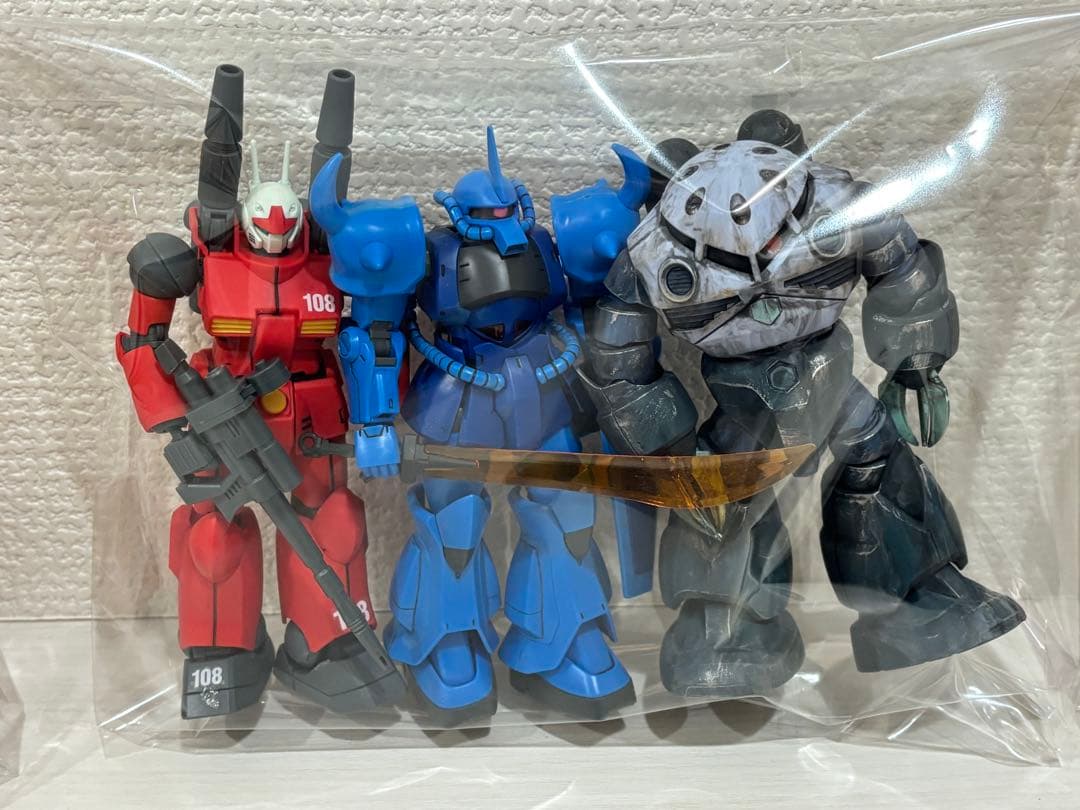 ①大量ジャンクプラモデル ガンプラ他・MGジオング HGズゴック ギラドーガ他