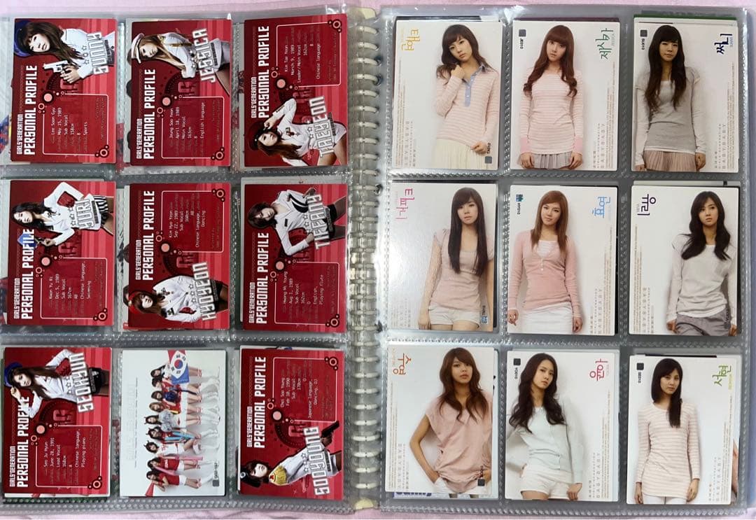 少女時代 スタコレ トレカ スターコレクションカード テヨン ユナ スヨン ソニ