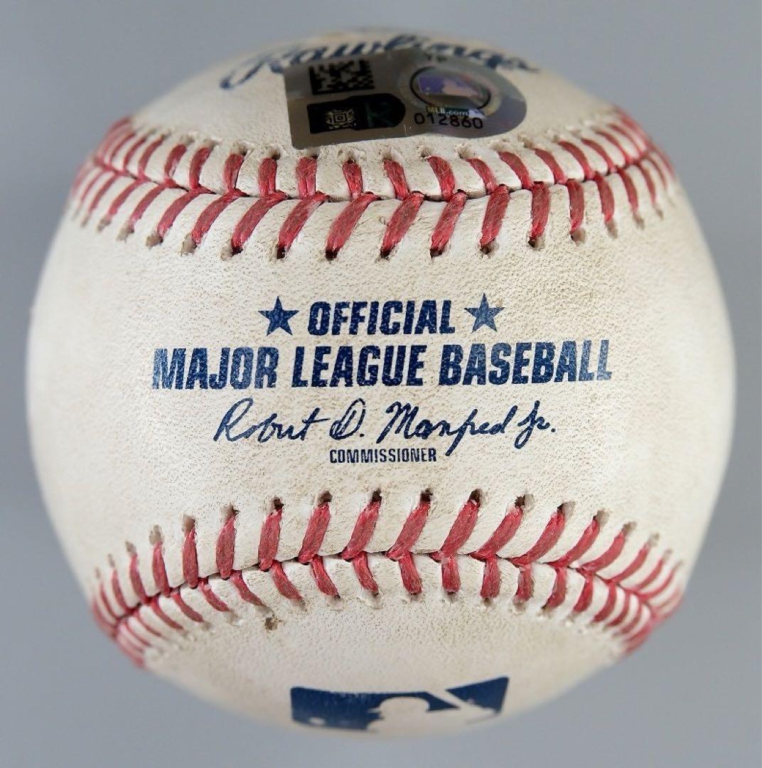 大谷翔平＆マイク・トラウト 23年実使用 W直筆サインボール（ウォード安打球）