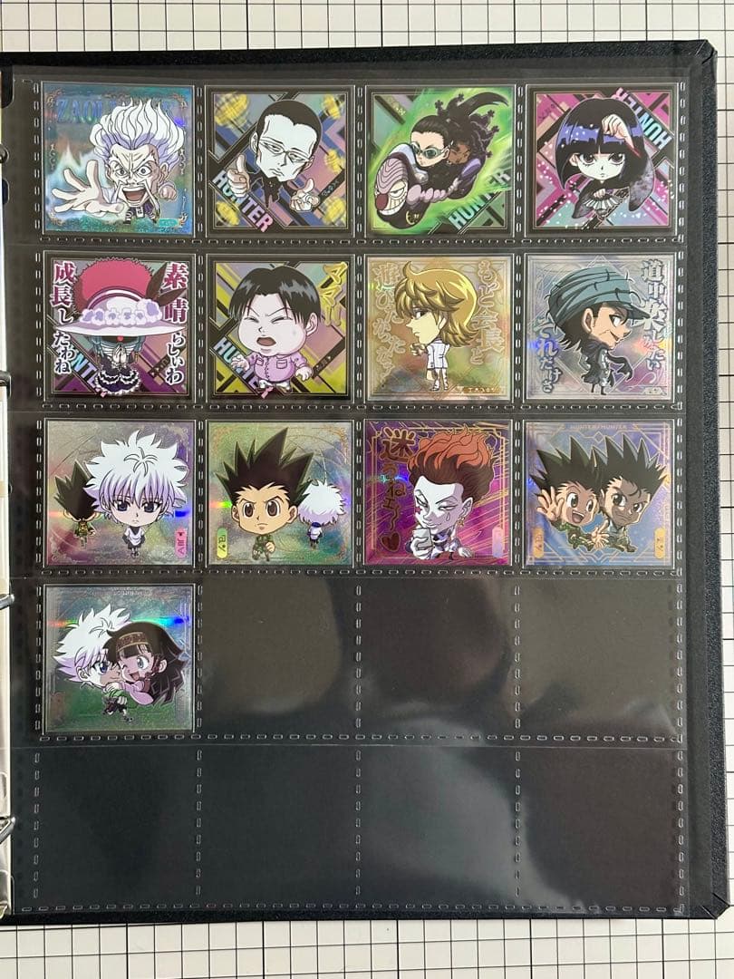 ハンターハンター　ウエハース　シール　vol.1〜vol.8 フルコンプ