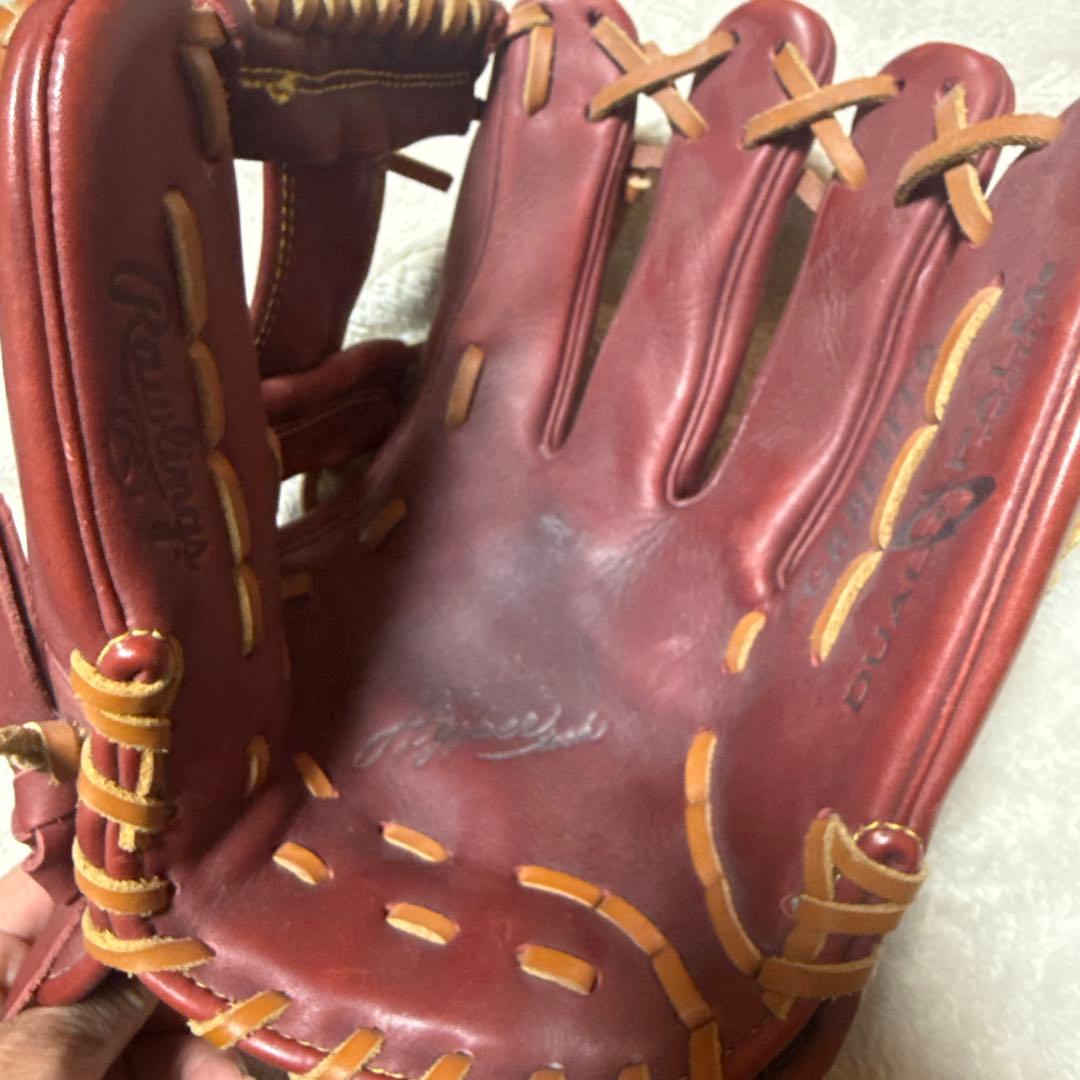 ローリングス ハイパーテック 限定モデル Rawlings 内野軟式グローブ