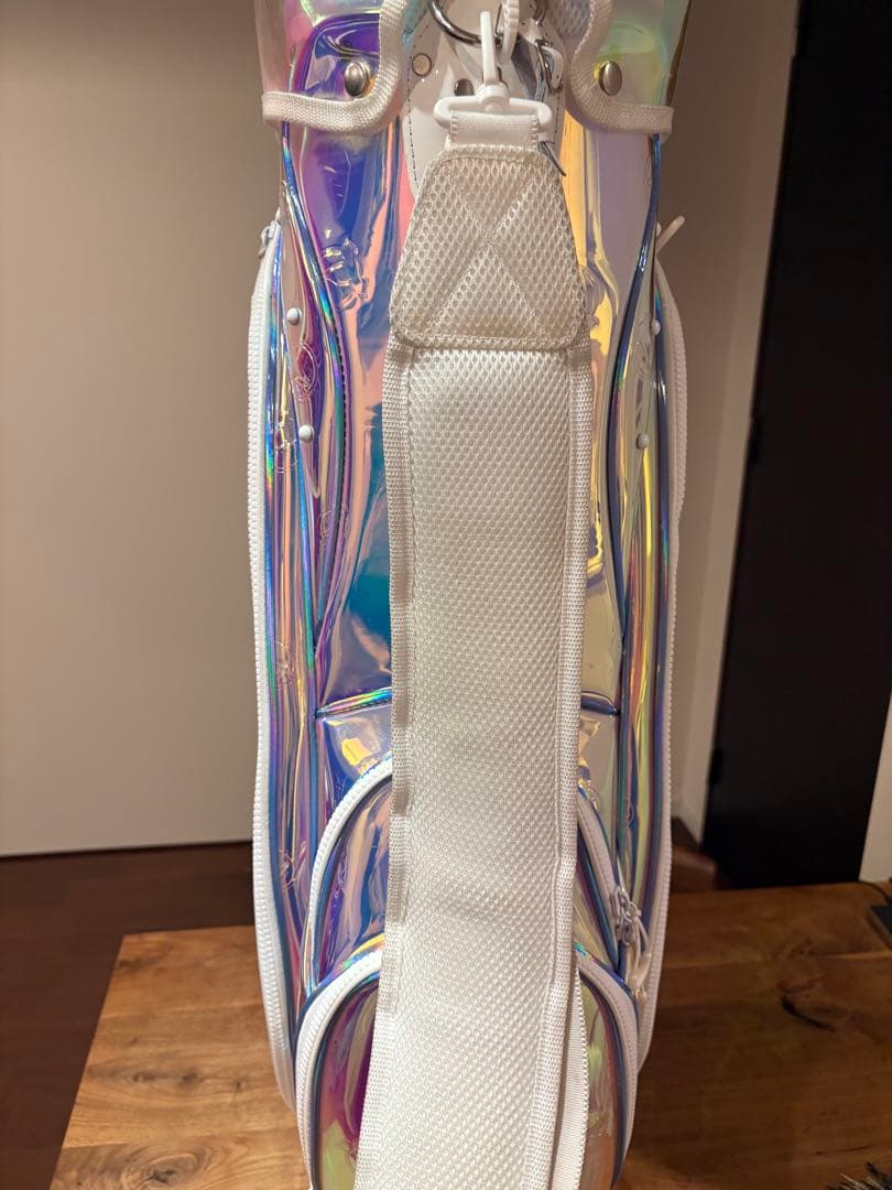 本間　ホンマ　スケルトン オーロラ　キャディバッグ　非売品