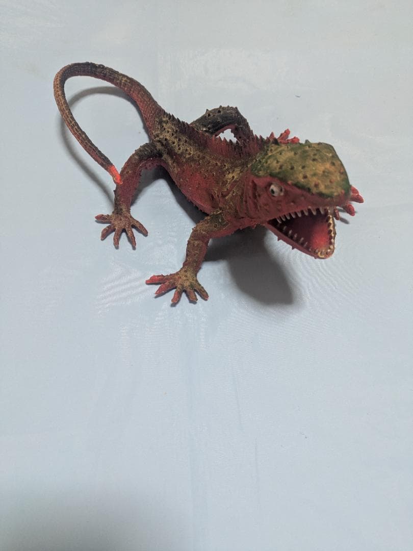 トカゲ プラスチック フィギュア シマテン