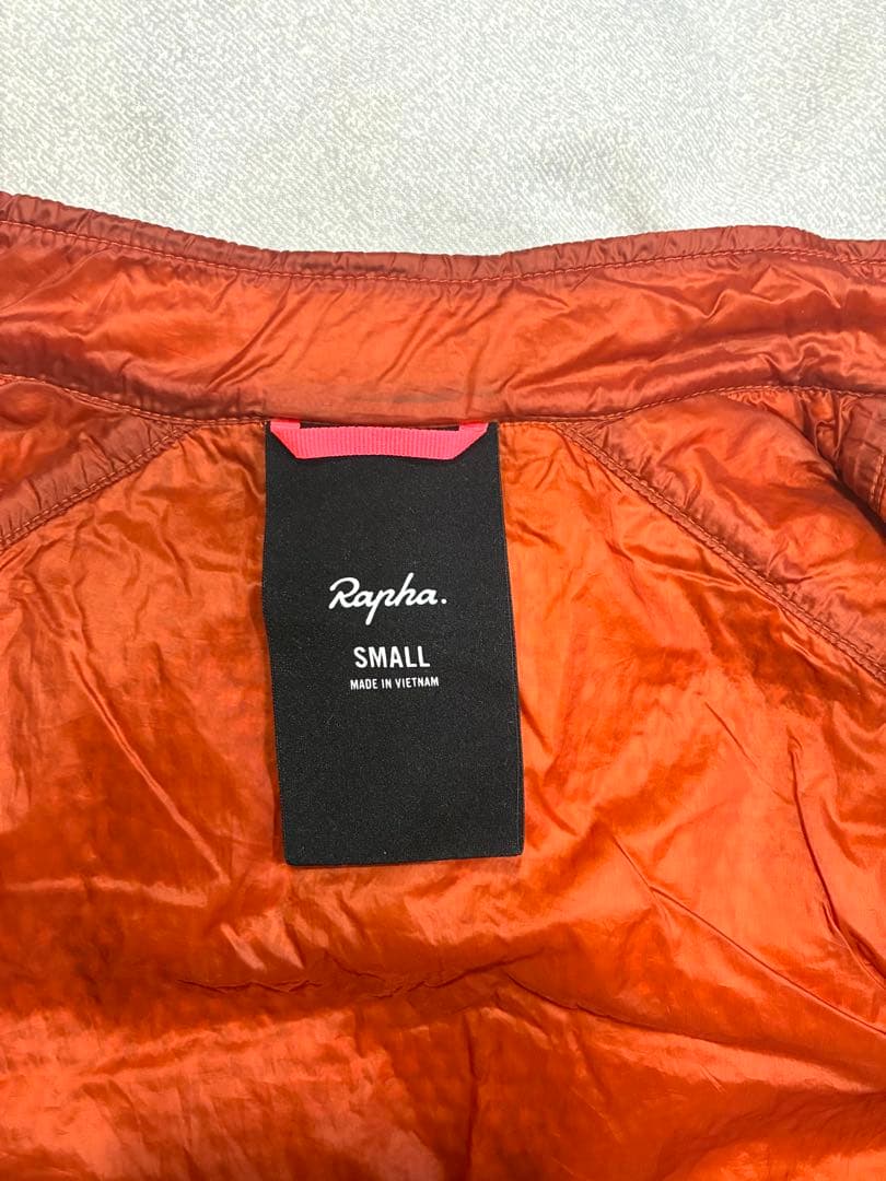 Rapha メンズ ブルベ インサレーテッド ジレ S オレンジ