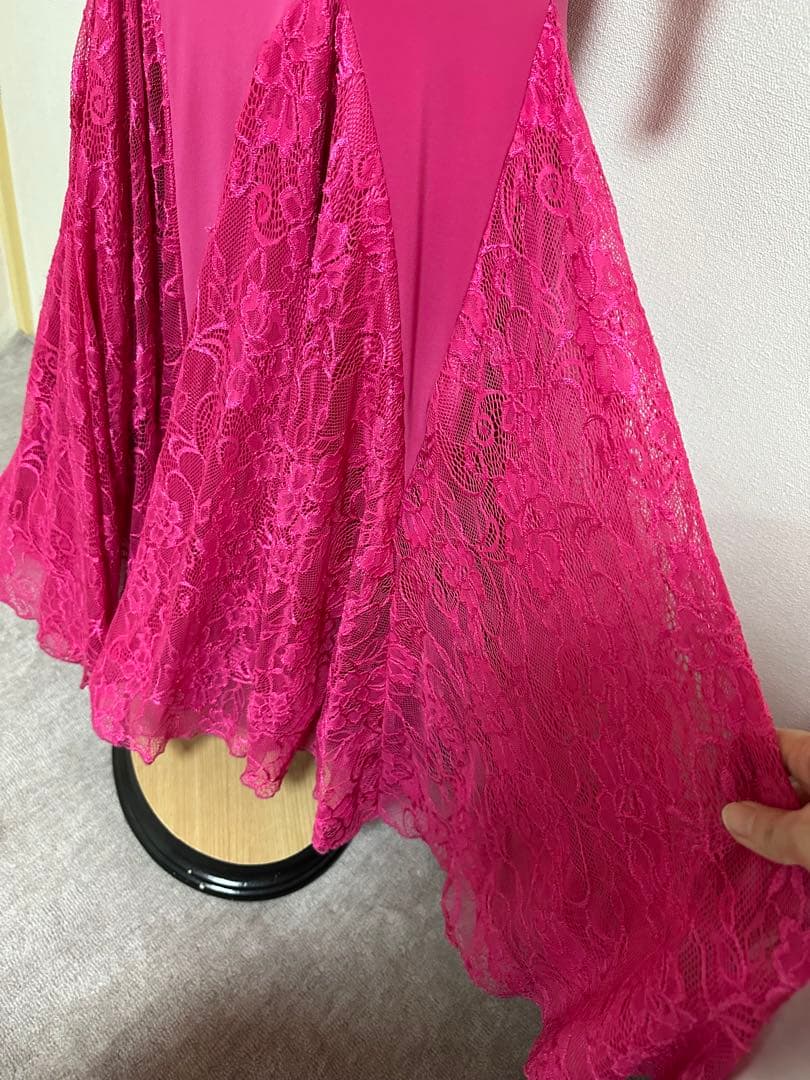 社交ダンスgentil ジャンティ　スタンダード ドレス　ワンピース