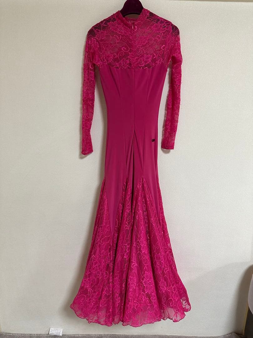 社交ダンスgentil ジャンティ　スタンダード ドレス　ワンピース