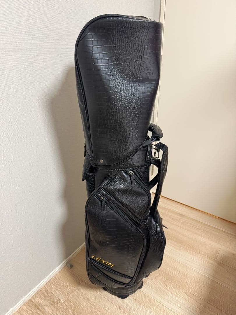 LEXIM キャディバッグ 黒　新品未使用