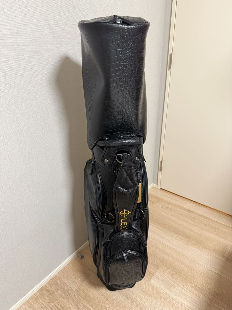 LEXIM キャディバッグ 黒　新品未使用