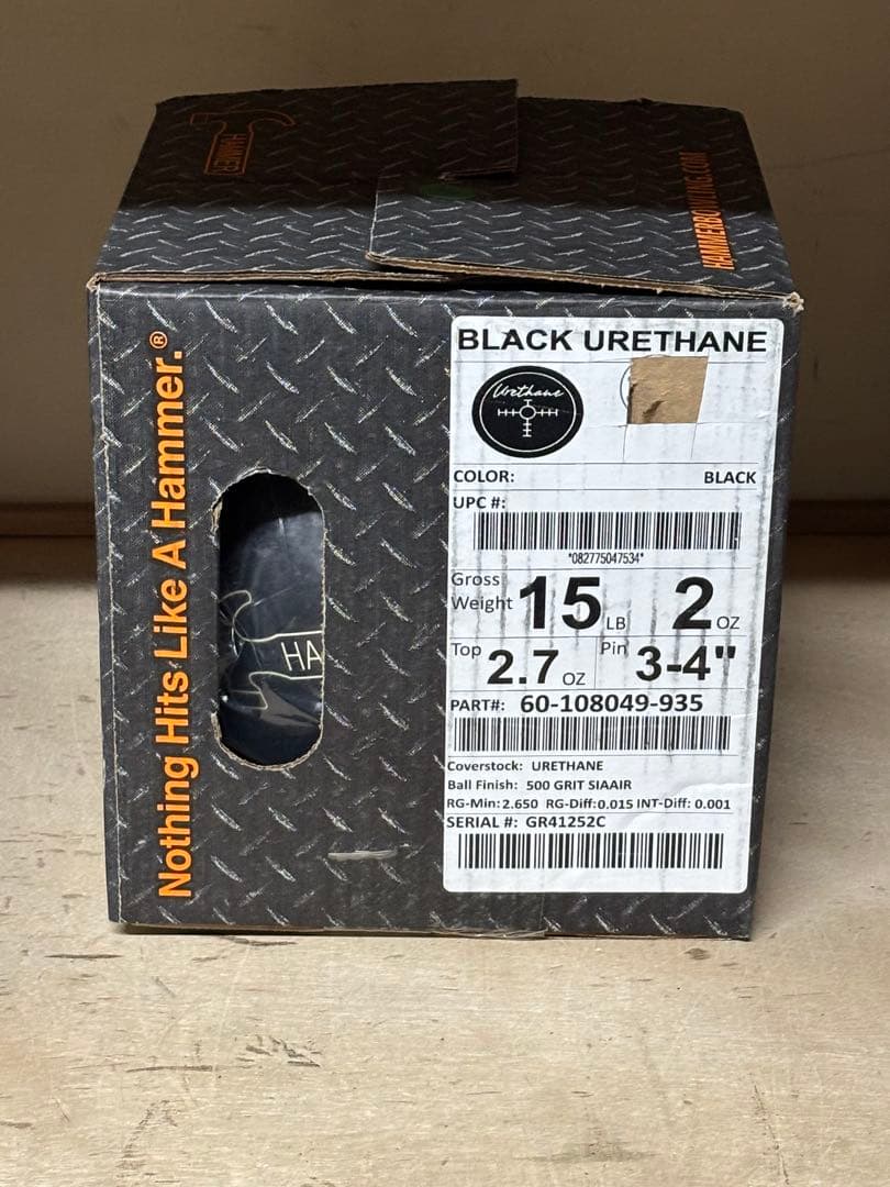 新品　ハンマーブラックウレタン　15P