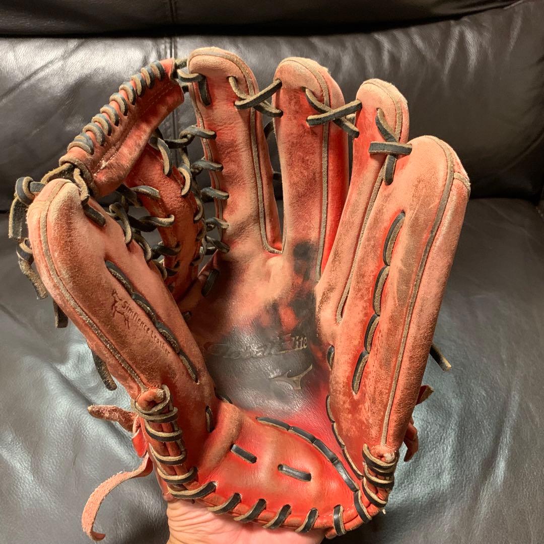 ミズノ　グローバルエリート　硬式外野手用グローブ