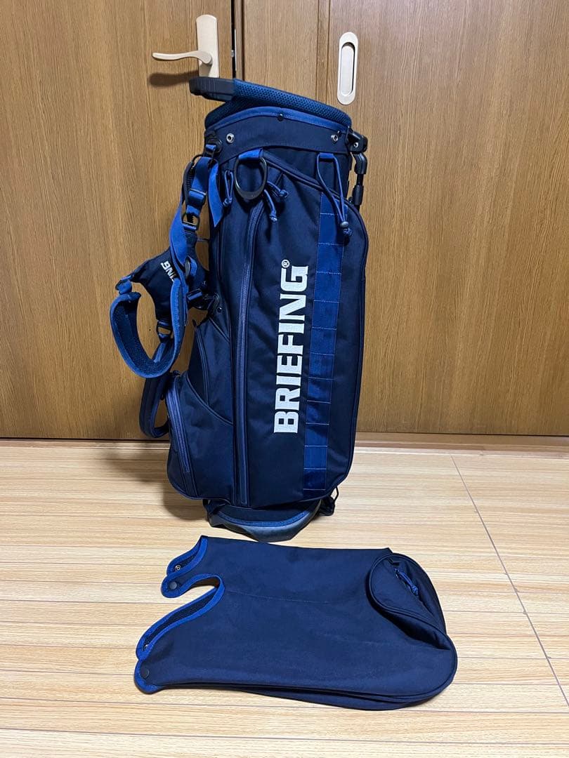 ブリーフィングCR-4キャディバッグ　ネイビー