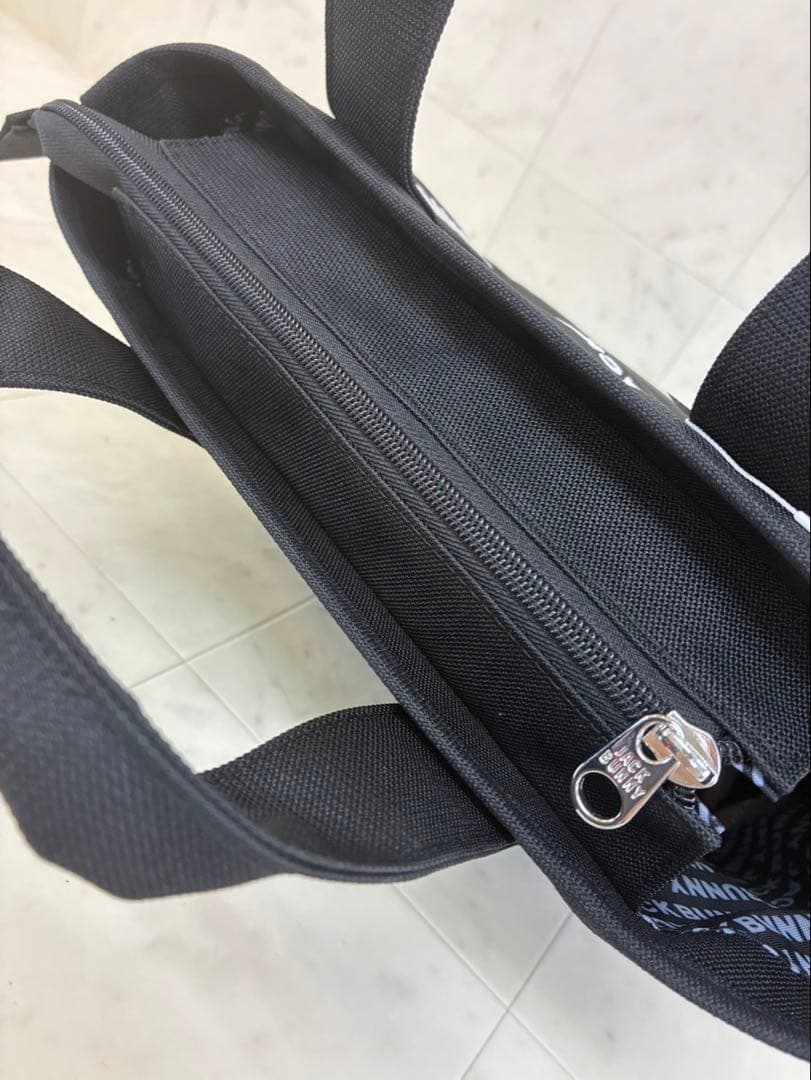 新品未使用　JACKBUNNY ブラック トートバッグ