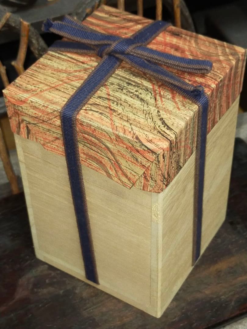 ♥志野　花器　桐箱付き　１　花瓶　掛花入れ　骨董品　アンティーク