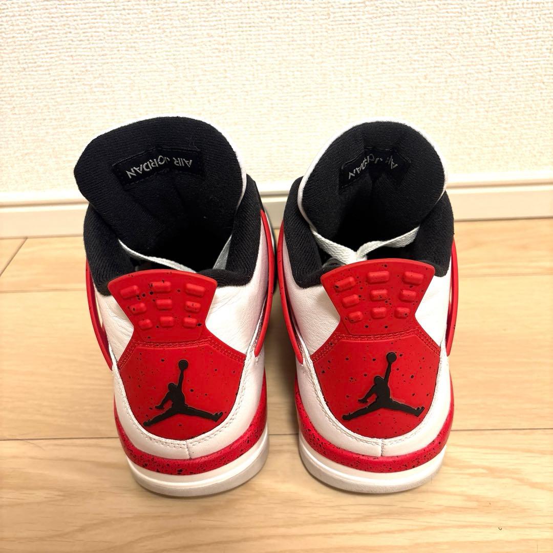 ⭐︎美品⭐︎ナイキ エアジョーダン4 レトロ \"レッドセメント26cm