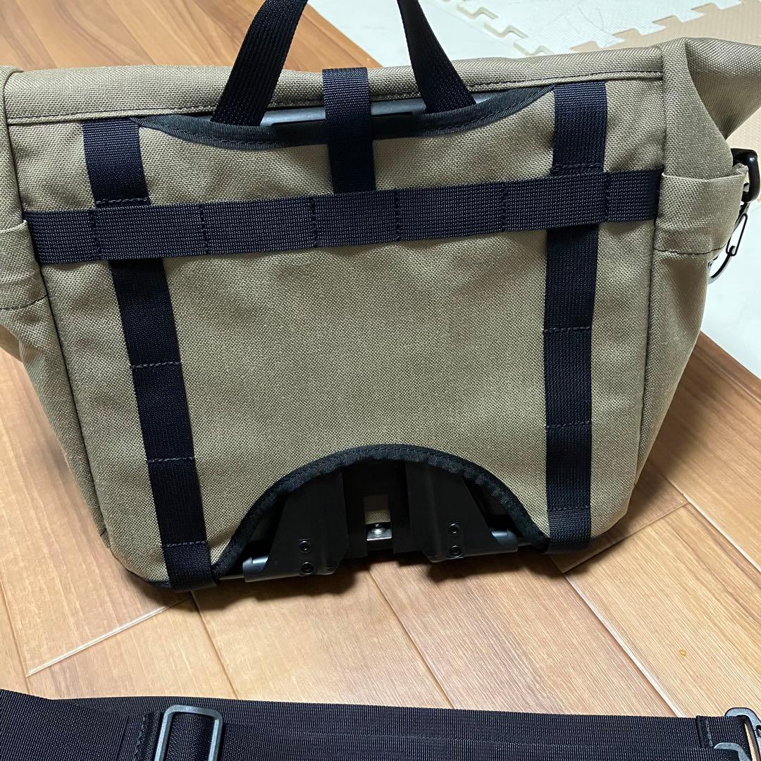 フェアウェザー ロールトップバッグ ブロンプトン　ミニサイズ　ショルダー付属