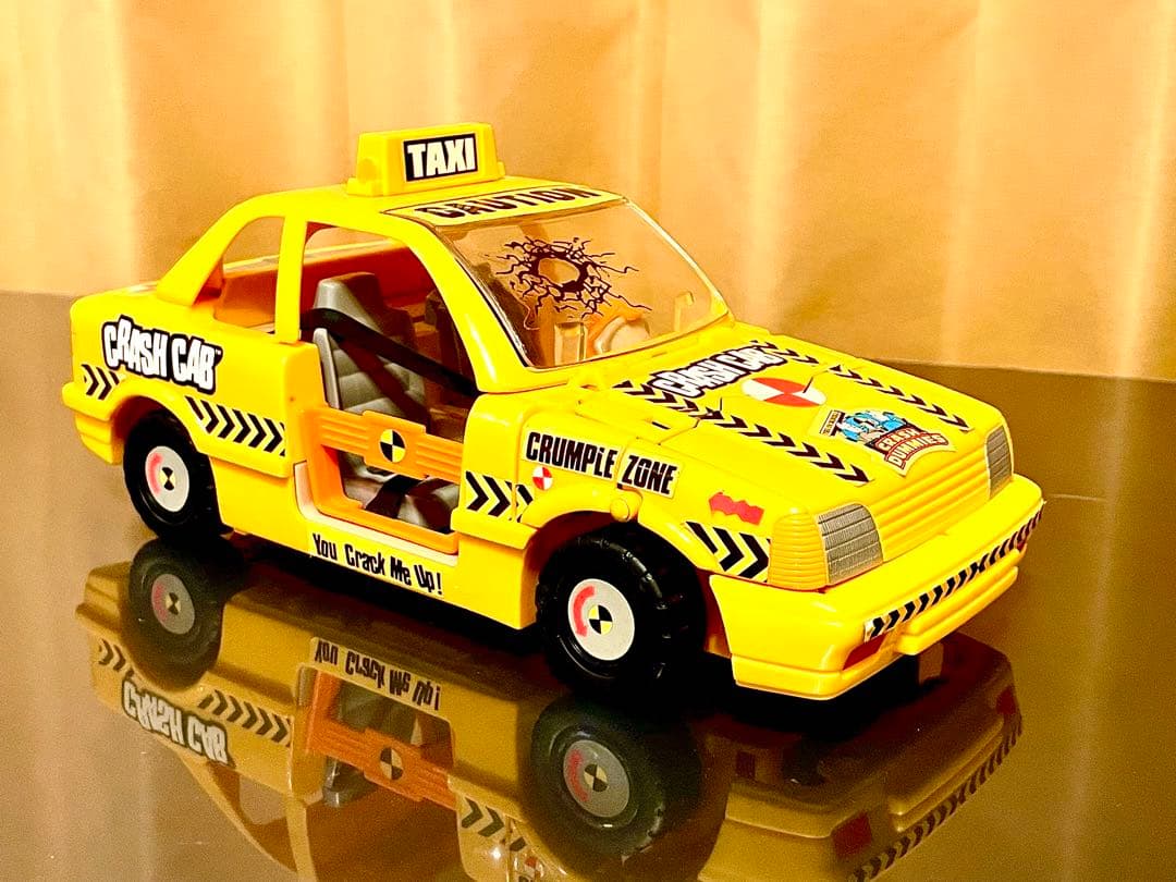 【希少美品】クラッシュダミーズ　フィギュア　ビークル　セット　当時もの