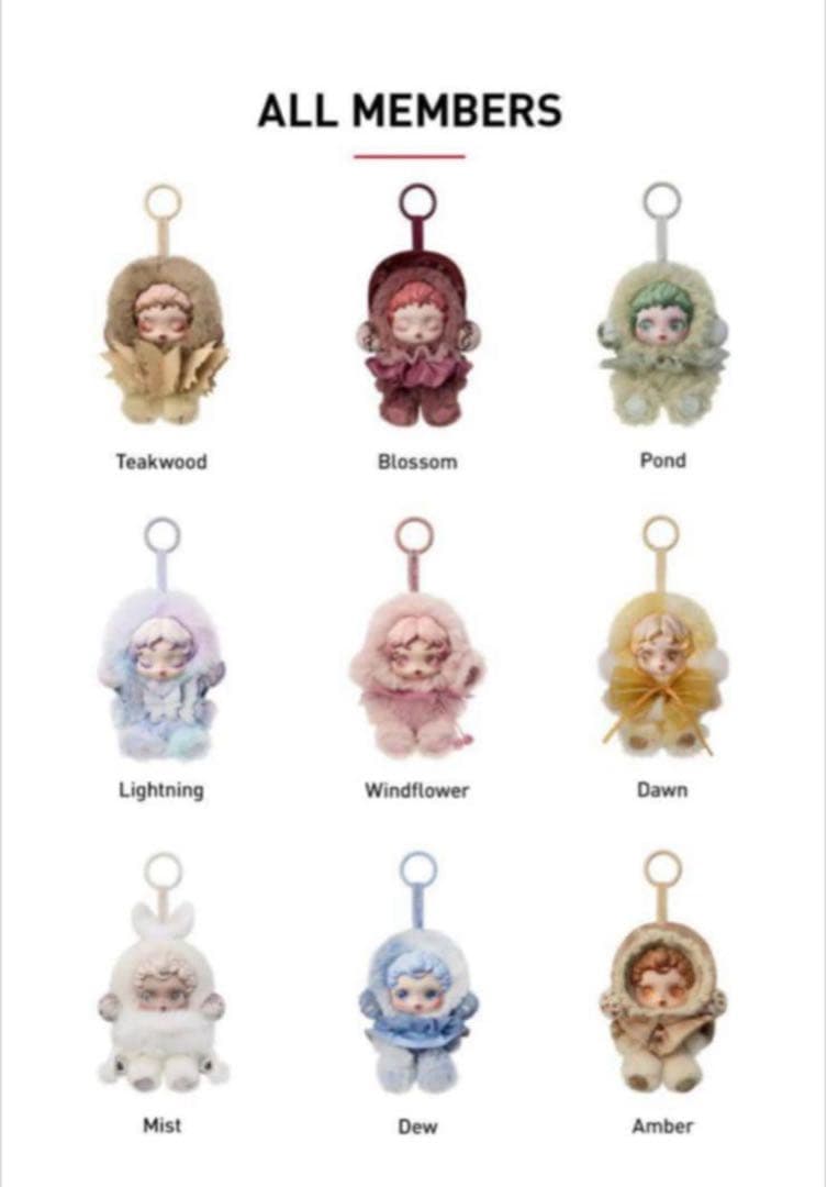 本日限定　SKULLPANDA L’impressionnisme ぬいぐるみ