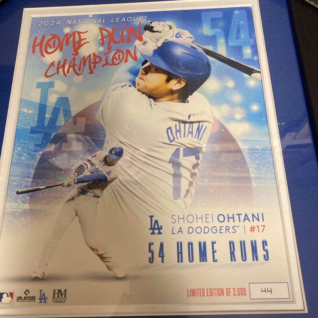 大谷翔平選手　2024 NL ホームラン王記念　 ダブルゴールドフォトミント