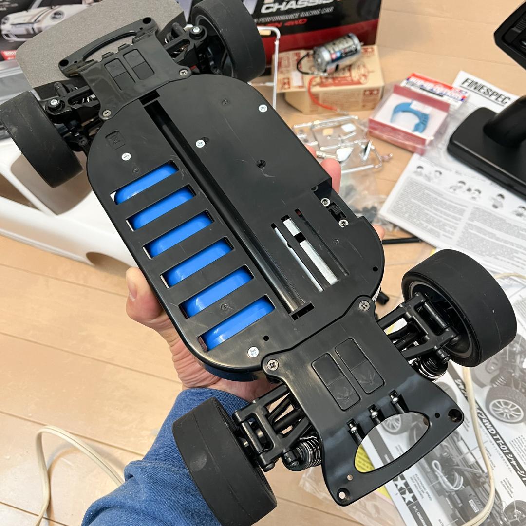 タミヤ RCカー ポルシェ 911 GT3 2008 TT-01 TYPE-E