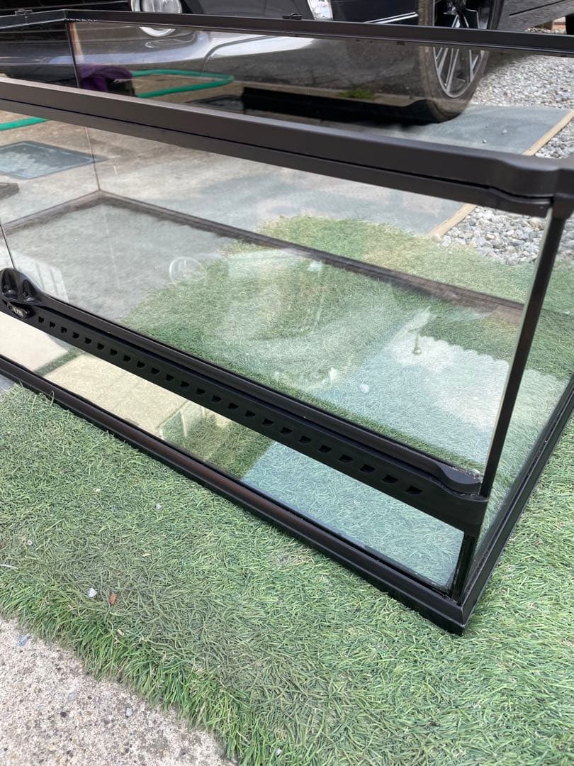 たのメル便発送 GEX グラステラリウム9030 爬虫類 ガラス ケージ