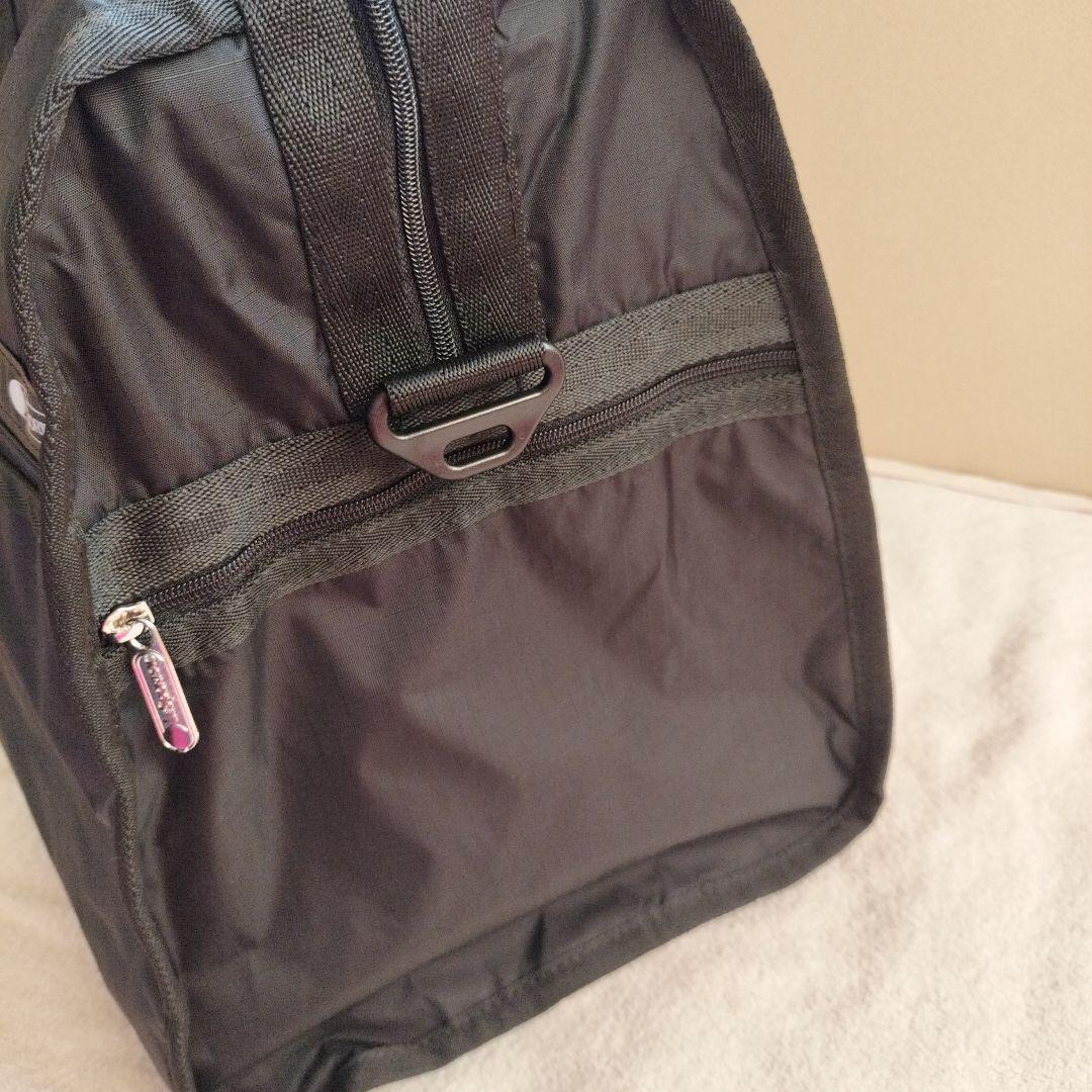 新品未使用　ブラック　レスポートサック　ボストンバッグ　ポーチ付き