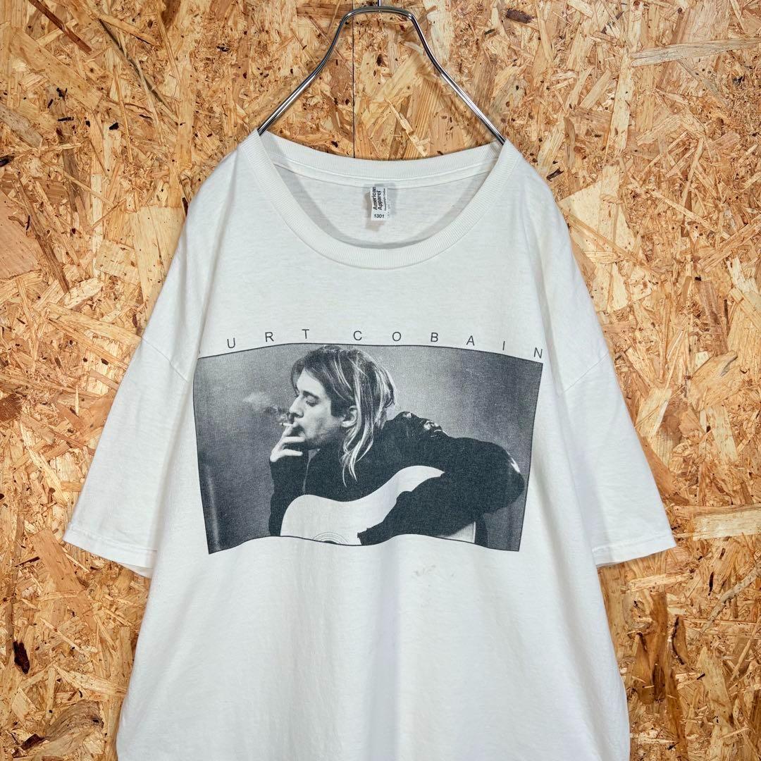 90’s カート・コバーン追憶Tシャツ ニルヴァーナNIRVANA