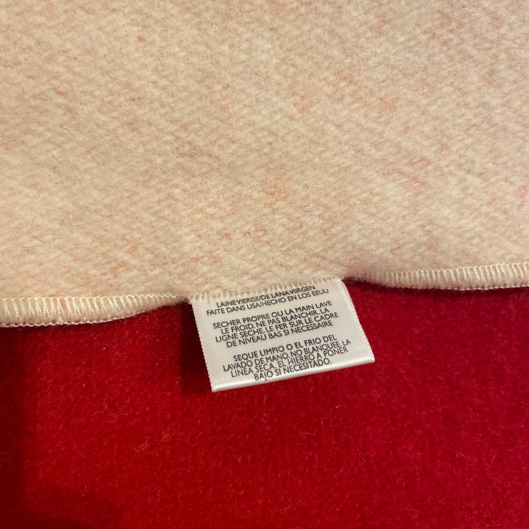Supreme Faribault Wool Blanket ブランケット 赤