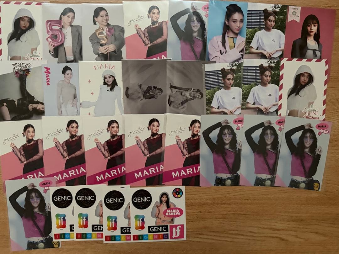 GENIC 金谷鞠杏 まとめ売り トレカ など