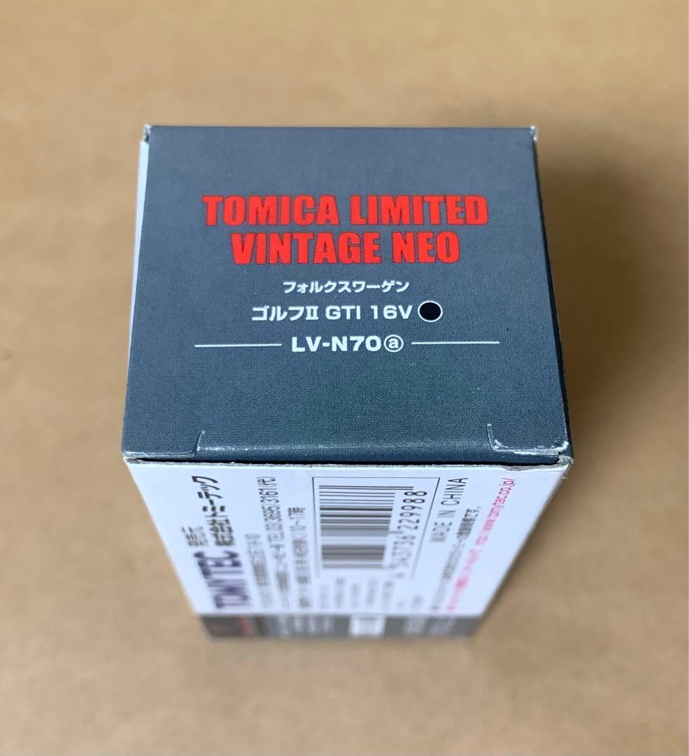 トミカ リミテッド ヴィンテージ ネオ　フォルクスワーゲン ゴルフⅡ　黒 70a