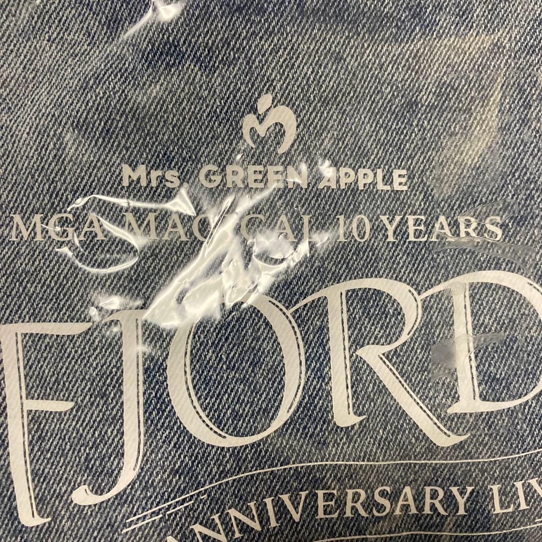 新品未使用品　ミセスグリーンアップル デニムトートバッグ　FJORD