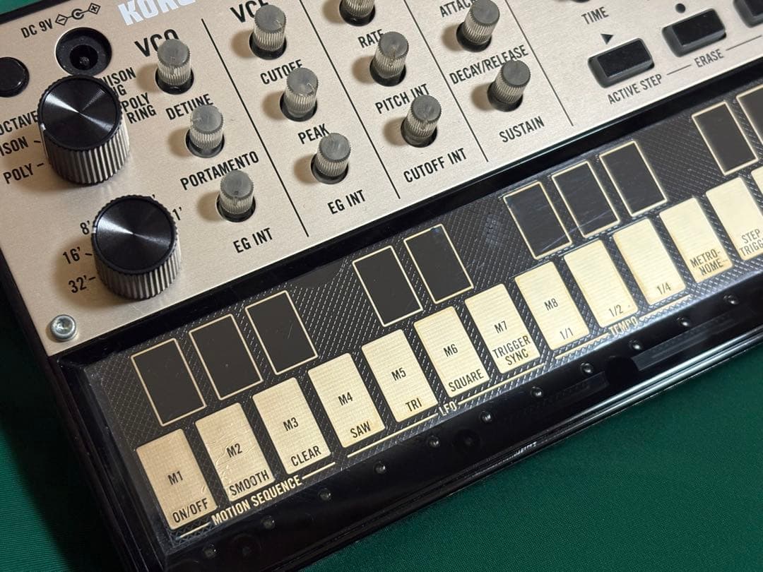 KORG volca keys 純正ACアダプターセット（動作確認済み）
