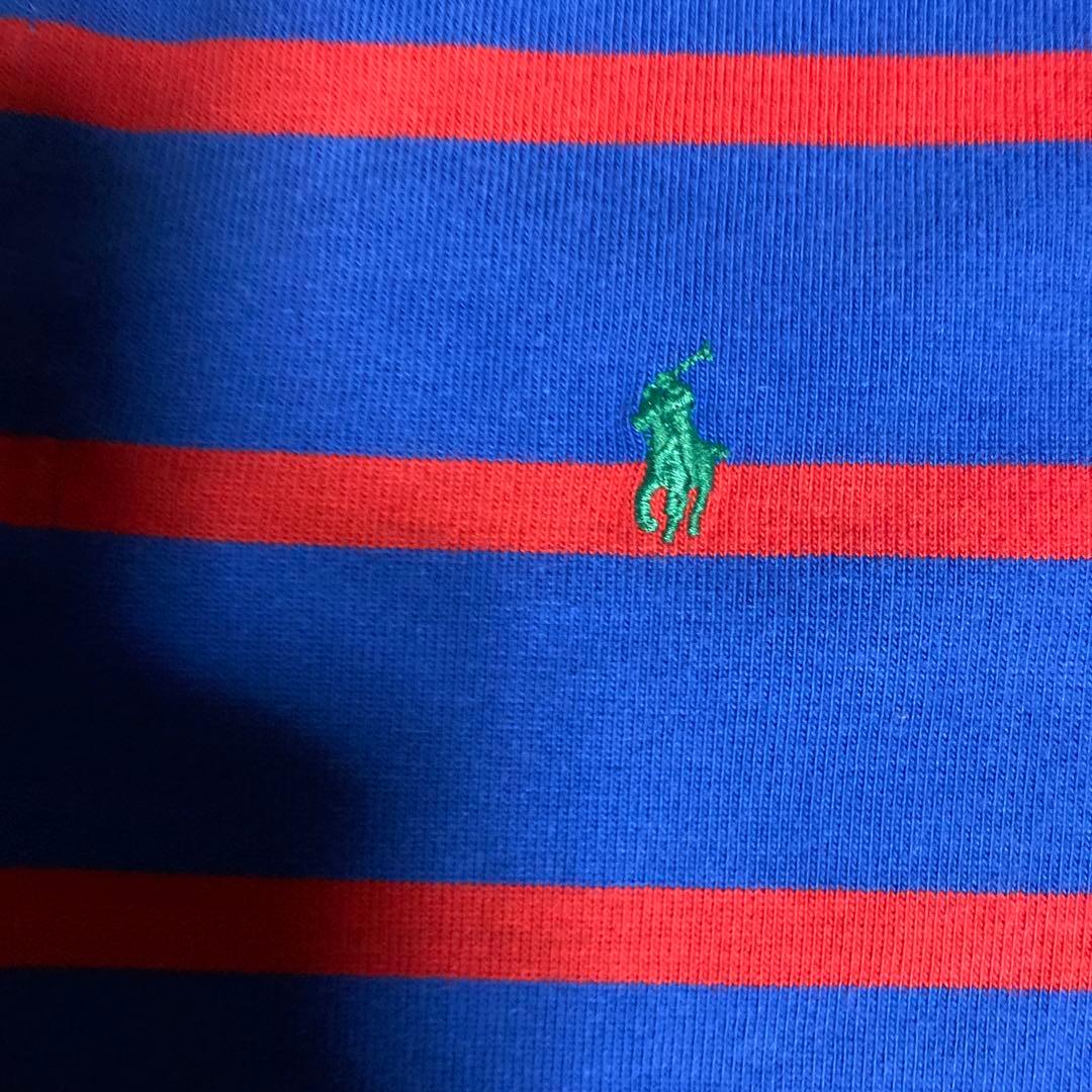 80s ラルフローレン ラガーシャツ usa製