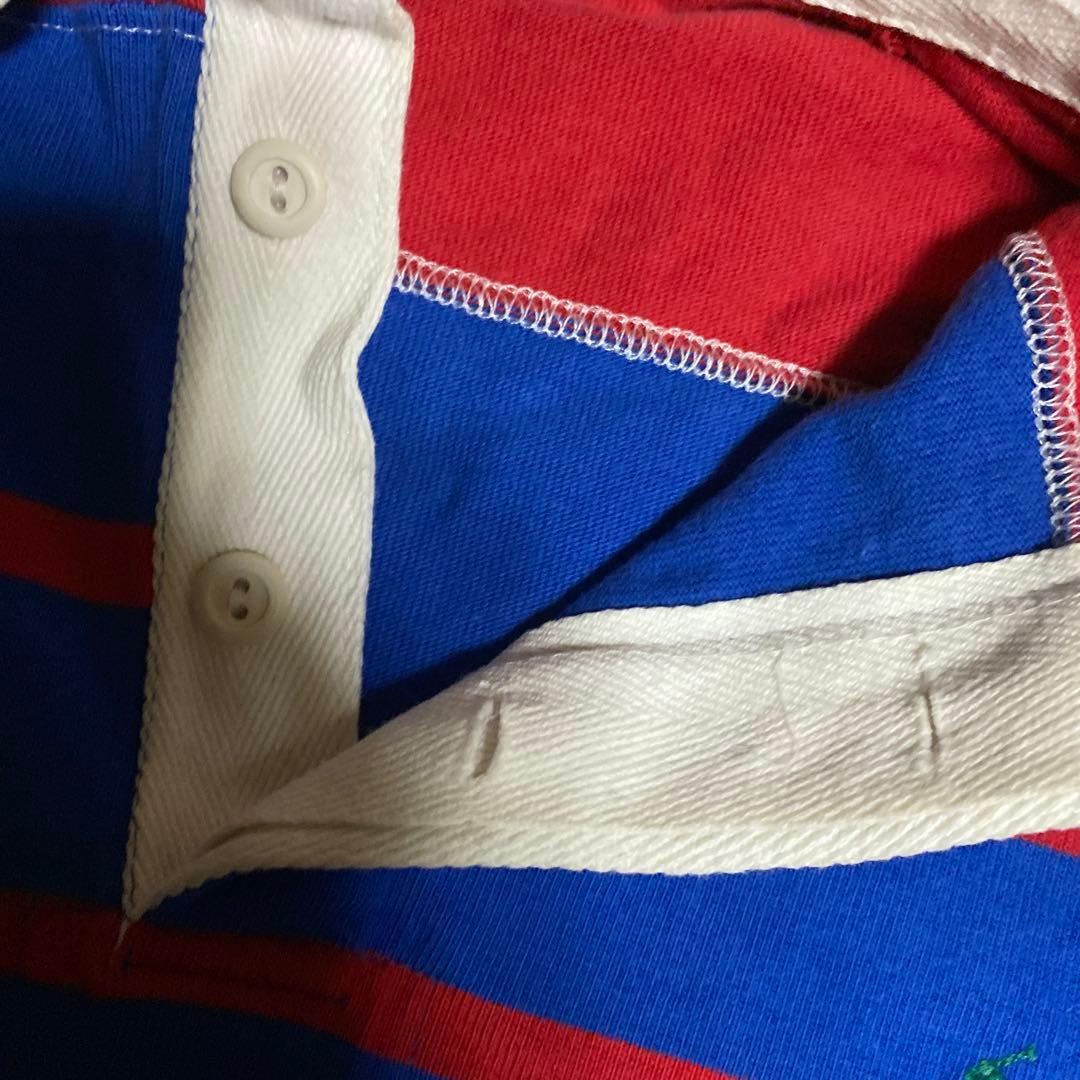 80s ラルフローレン ラガーシャツ usa製