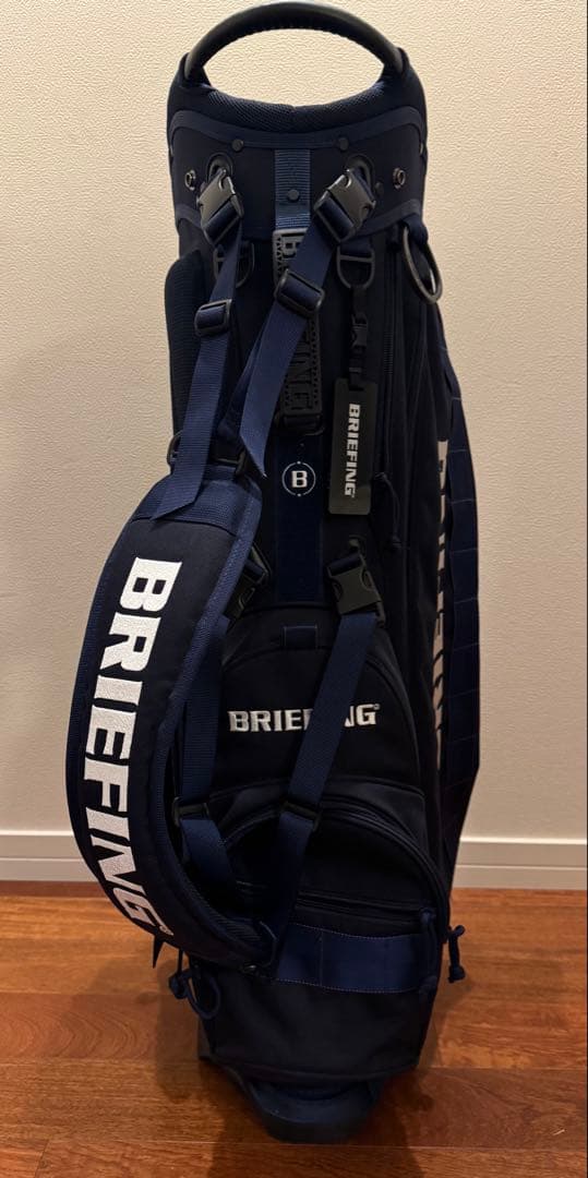 ブリーフィング 1000D CR-4 #3 スタンド キャディバッグ ネイビー