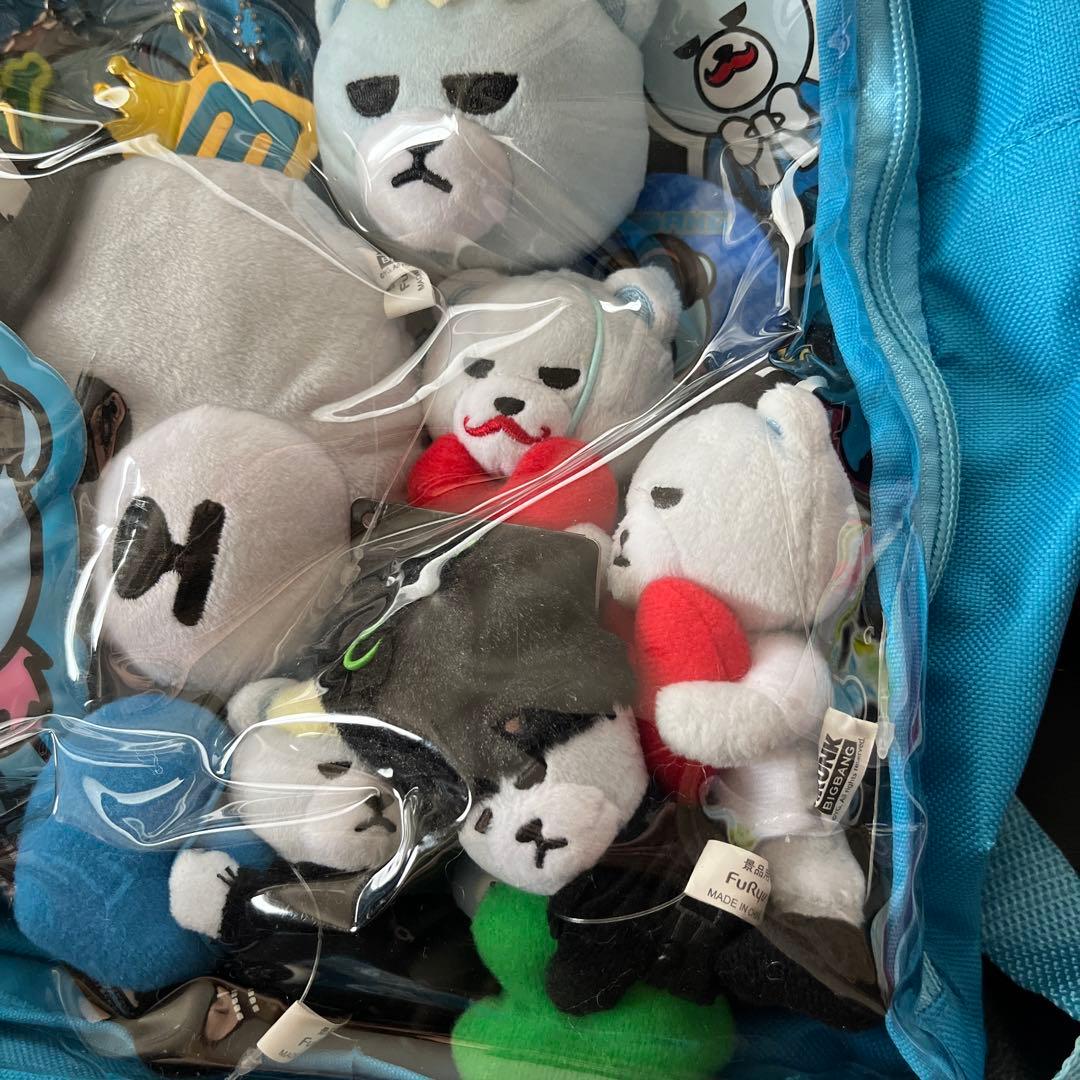 BIGBANG 透明バッグ　ぬいぐるみ バッジ　グッズ　T.O.P V.I