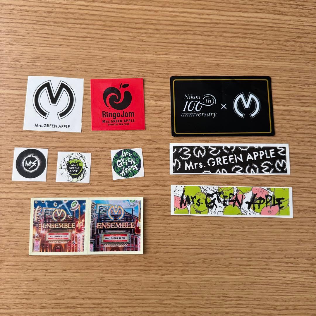 Mrs. GREEN APPLE ステッカーセット