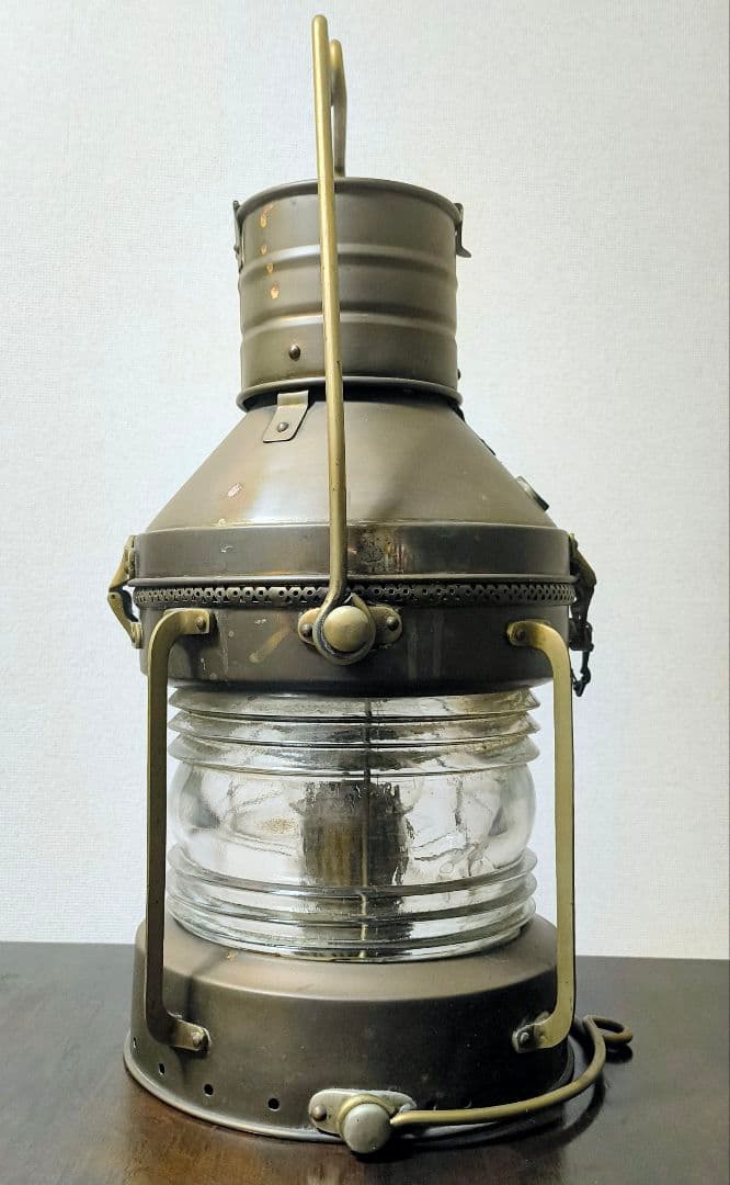 希少 アンティーク ANCHOR アンカー イギリス製 海上 ランタン 47cm