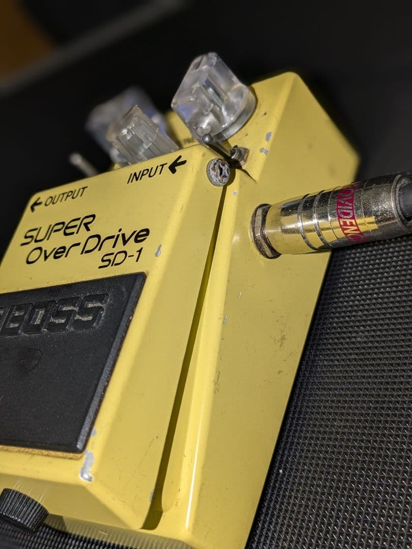 BOSS SD-1 SUPER Over Drive　mod品　(記載あり)