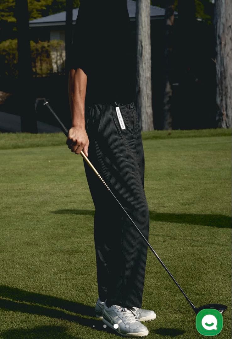 新品今期CLASSIC CHINO ADJUSTABLE PANTS BLACK