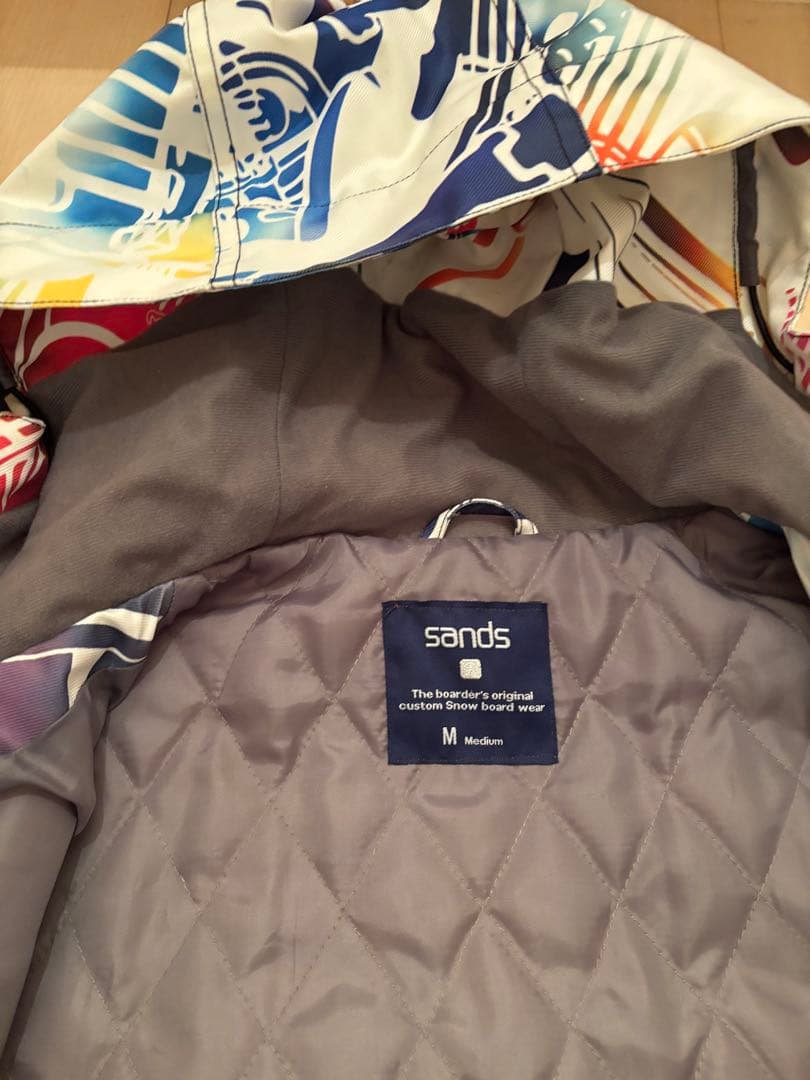超美品！【sands】サンズ スノーボードウェア Mサイズ　スキーウェア