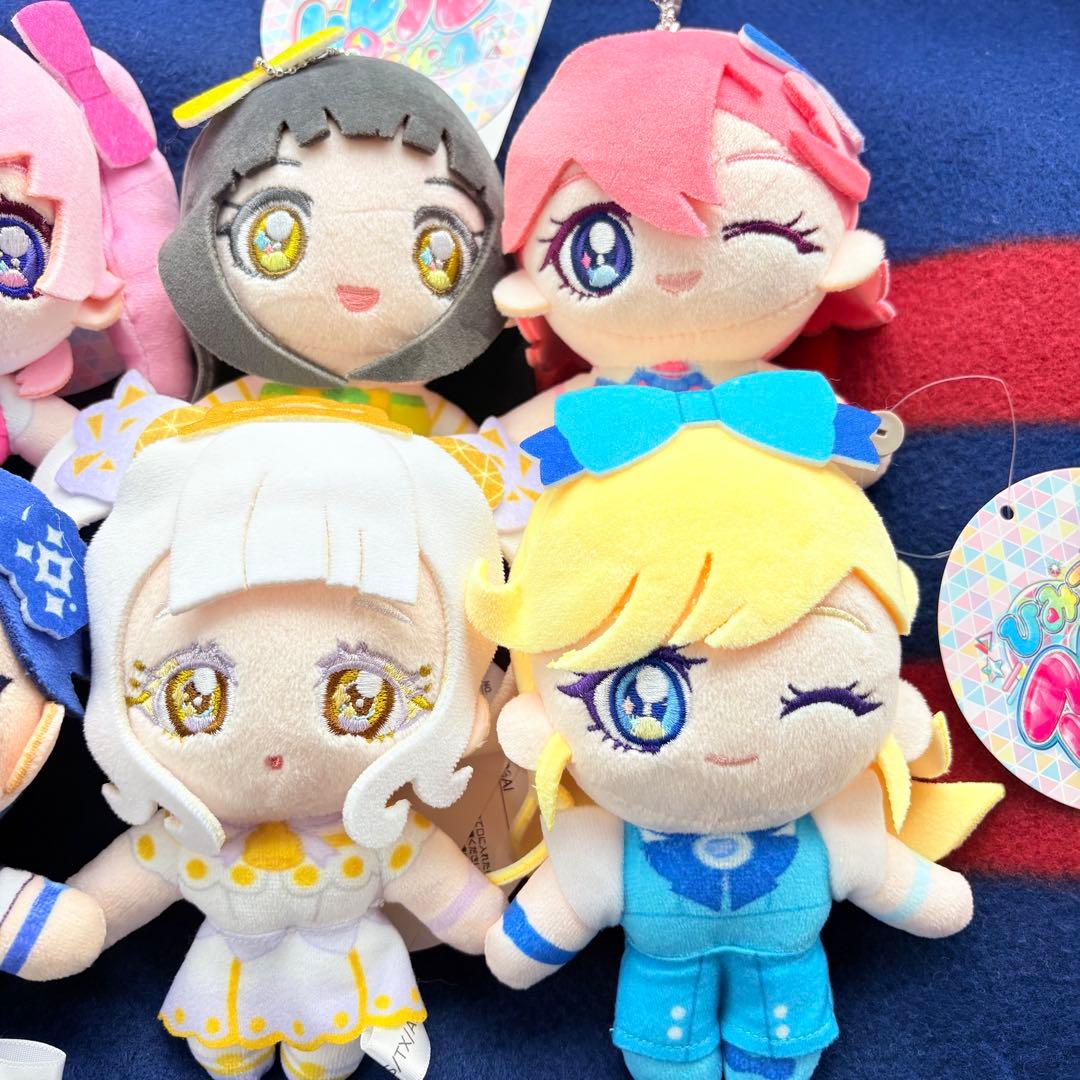 ★6個セット★ ひみつのアイプリ しまむら マスコットチャーム ぬいぐるみ