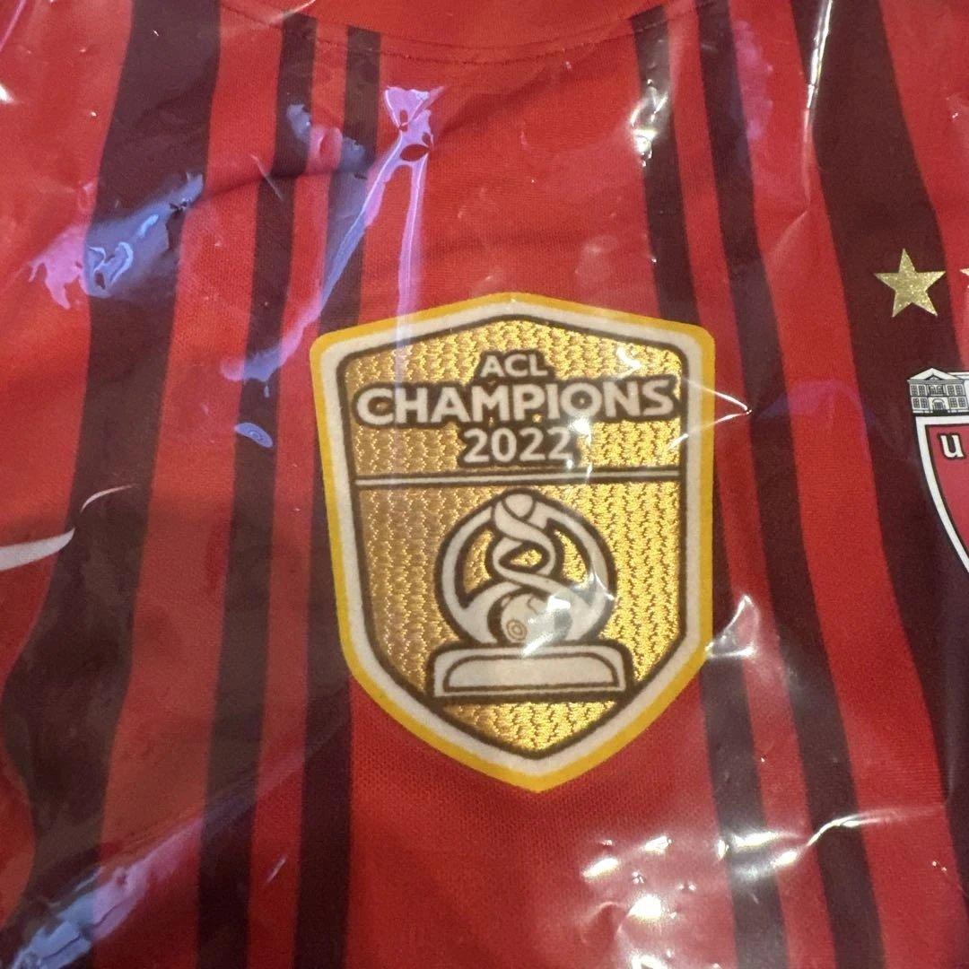 【新品未使用】浦和レッズユニ2023年ACL優勝記念ユニフォーム L 背番号なし