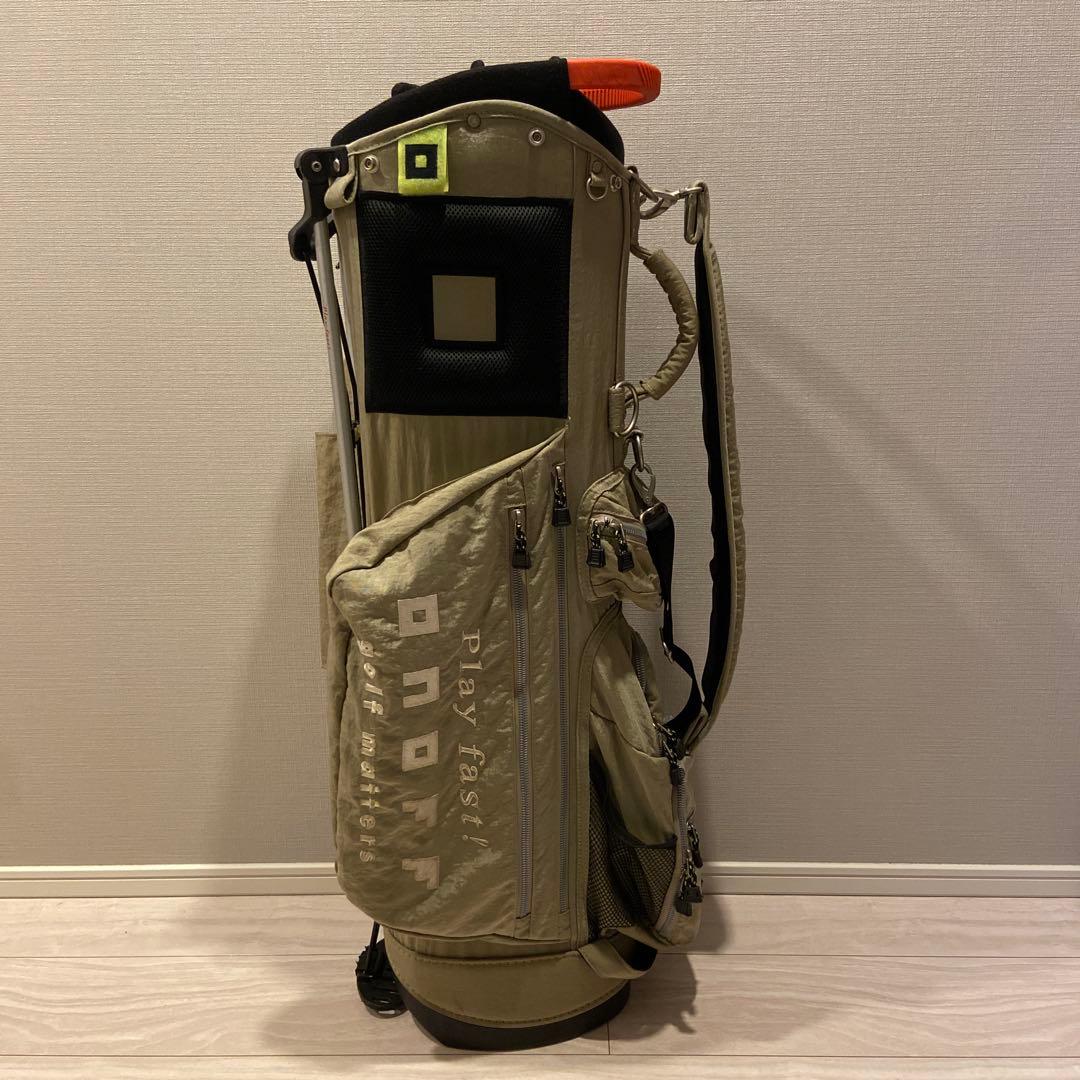 ONOFF キャディバッグ9型スタンド式 6分割 クレイベージュ OB0315
