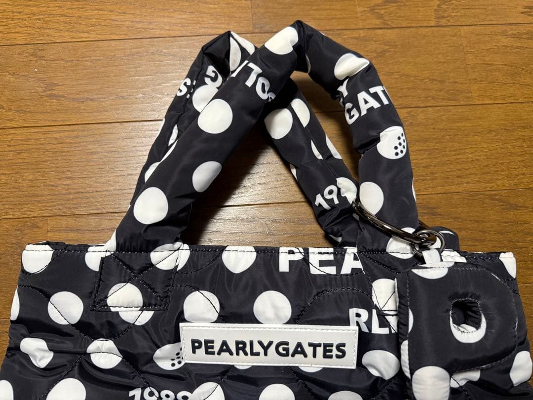 【美品】PEARLY GATES ドット柄 カートバッグ