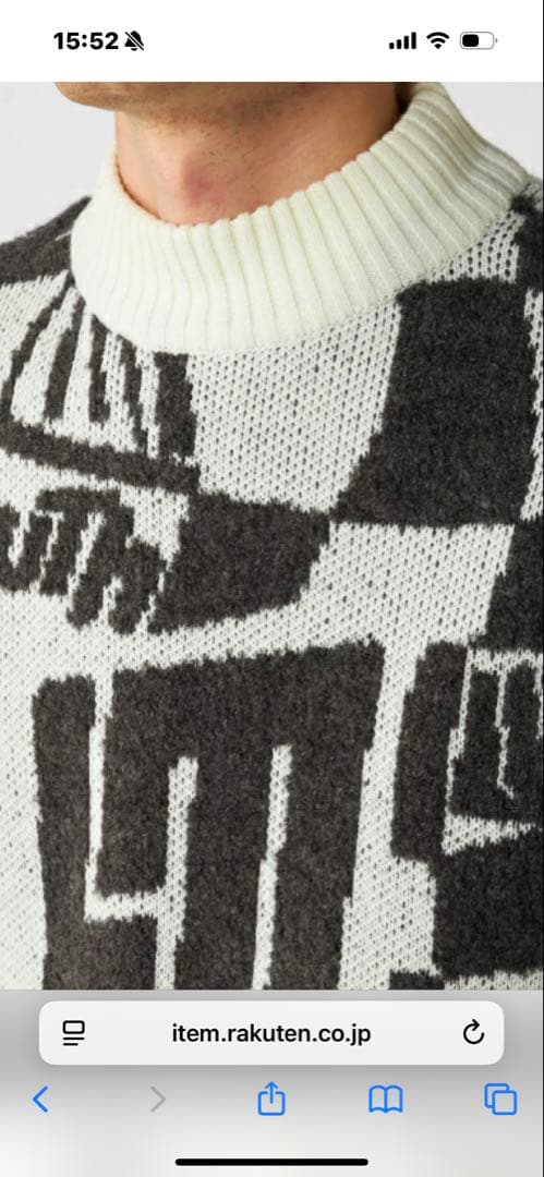 【新品・未使用】ラウドマウス　セーター　5千円引き　定価14,300円