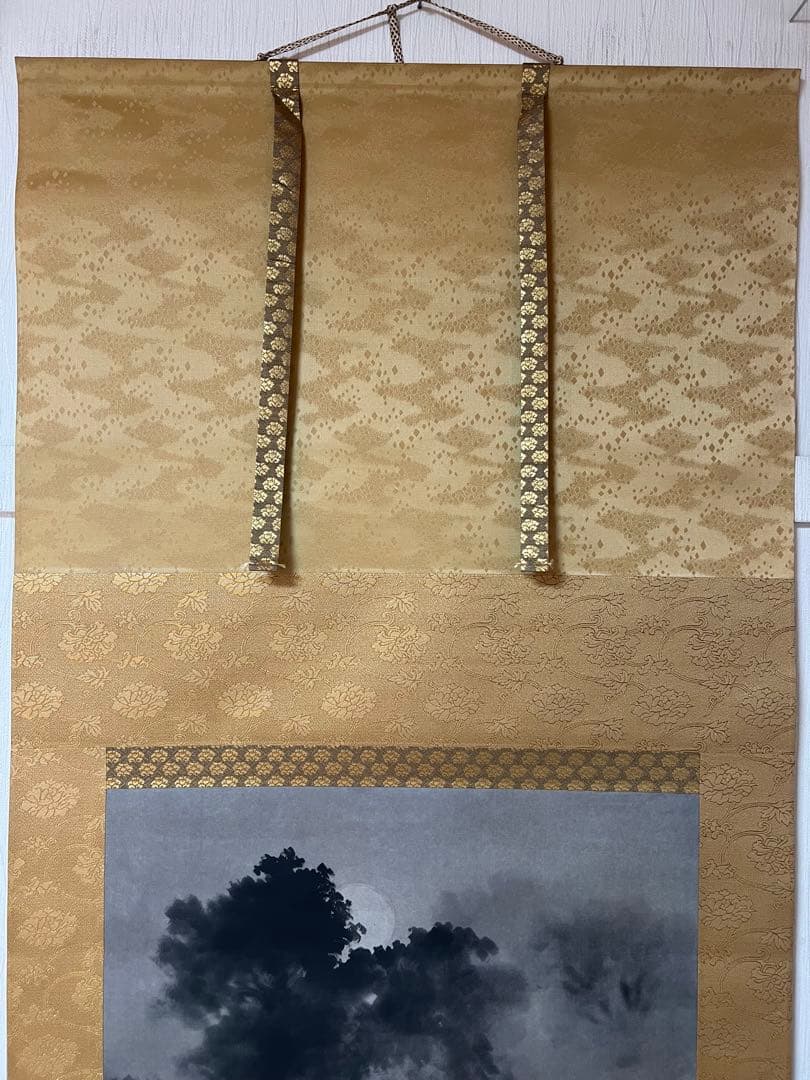 複製／横山大観 ［月に白鷺図］ボストン美術館東洋部創立百周年記念 限定 復刻 ！