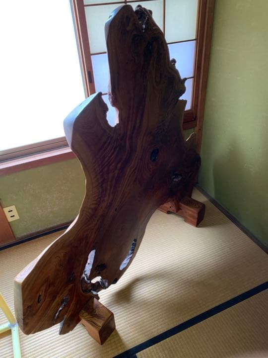 衝立　ついたて　屋久杉