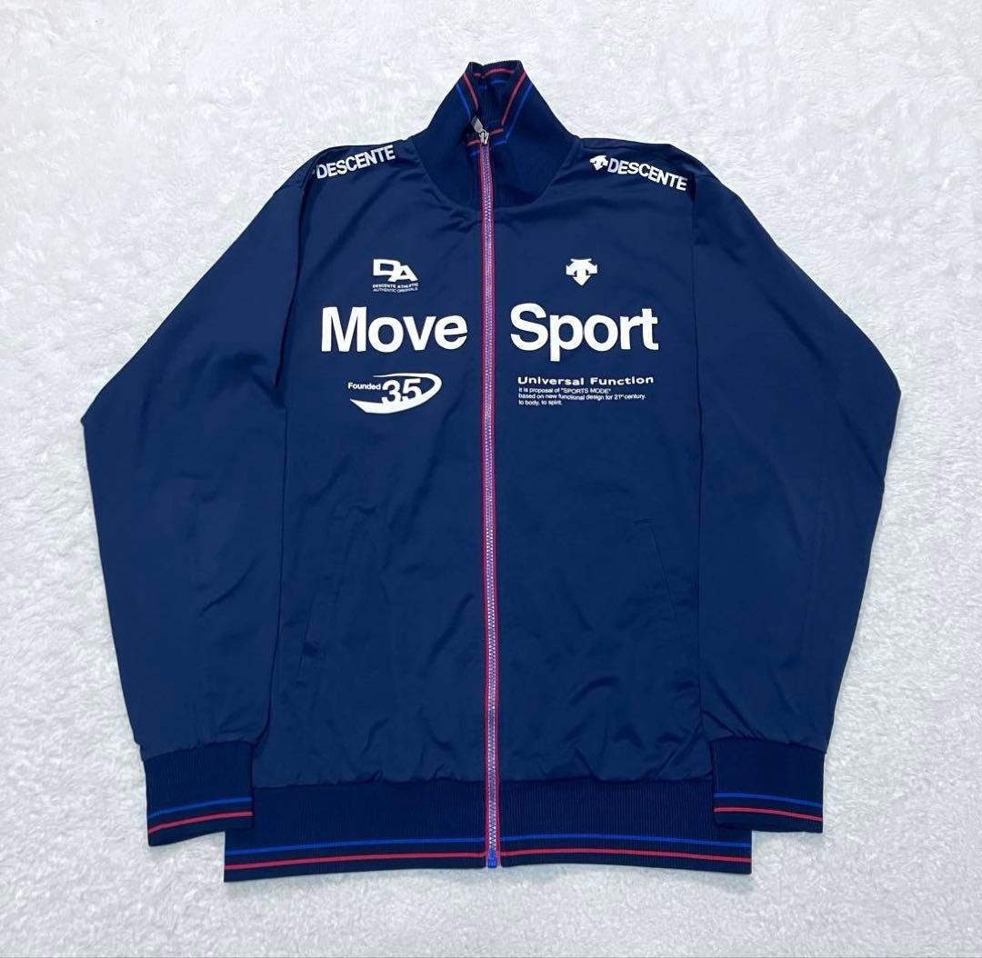 ムーブスポーツ デサント セットアップ 上下ジャージトラック ジャケット パンツ